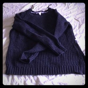 H&M sweater with side zipper